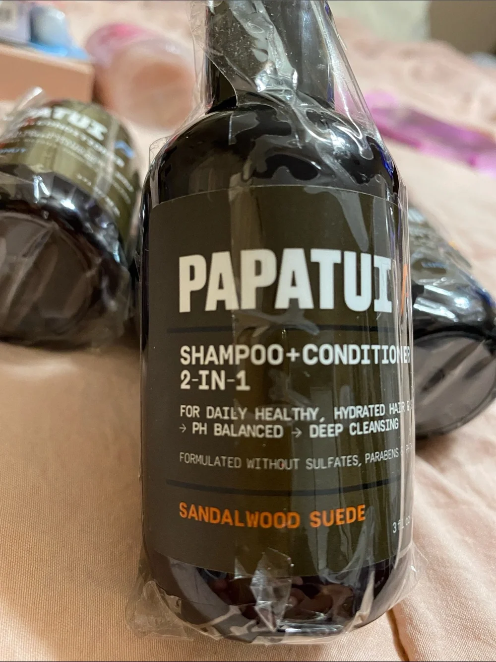 Lush Coconut 2-in-1 Shampoo + Conditioner - Black
